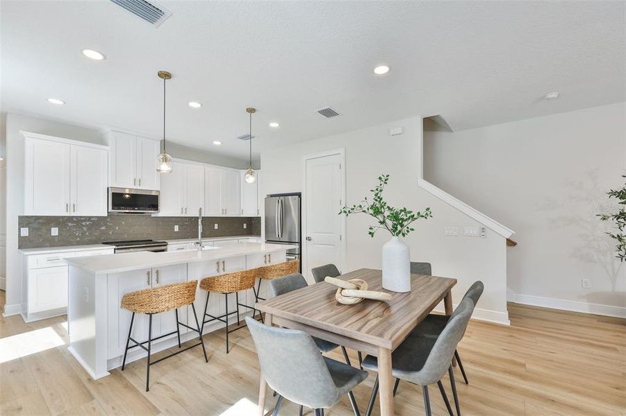 Furnished interior view inside a new home in , Tampa (Image 17).
