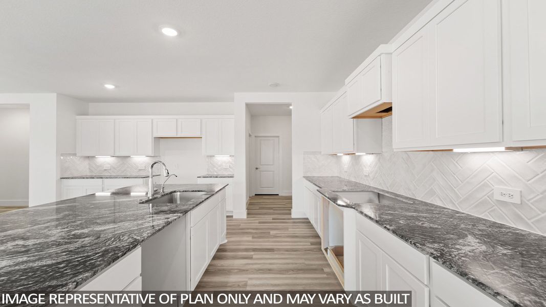 Representative furnished interior of a home built from the E60F by D.R. Horton in Riverside Estates, Mont Belvieu (Image 5).