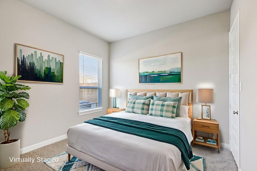 Furnished interior view inside a new home in Kemah Crossing - Luxe Series, Kemah (Image 6).