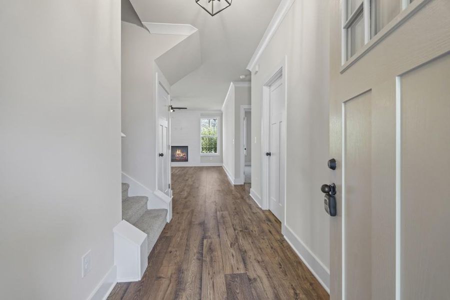 Spacious, unfurnished interior of a new home in , Hartwell (Image 24).