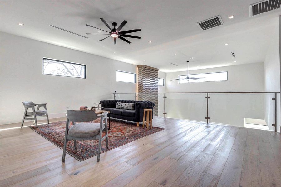 Furnished interior view inside a new home in , Houston (Image 29).
