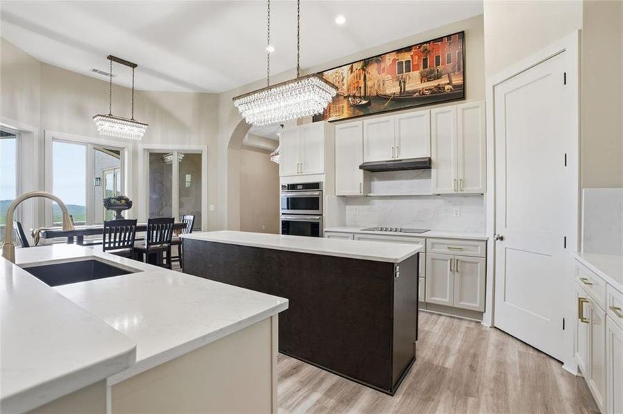 Furnished interior view inside a new home in , Clarkesville (Image 15).