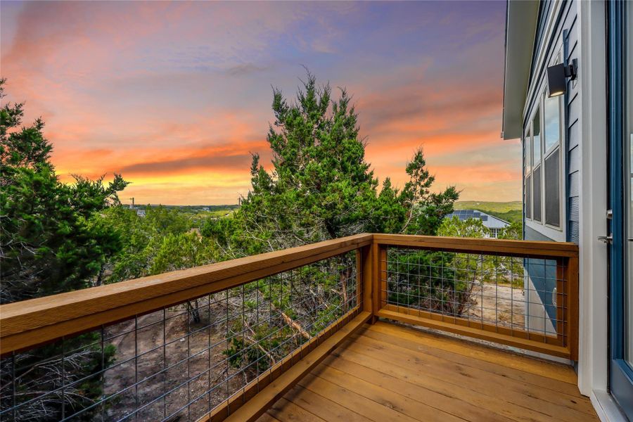 Exterior details and patio area of a home in , Lago Vista (Image 4).