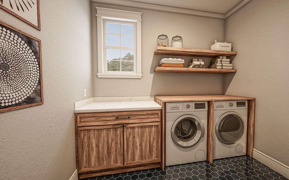 Furnished interior view inside a new home in , Goose Creek (Image 16).
