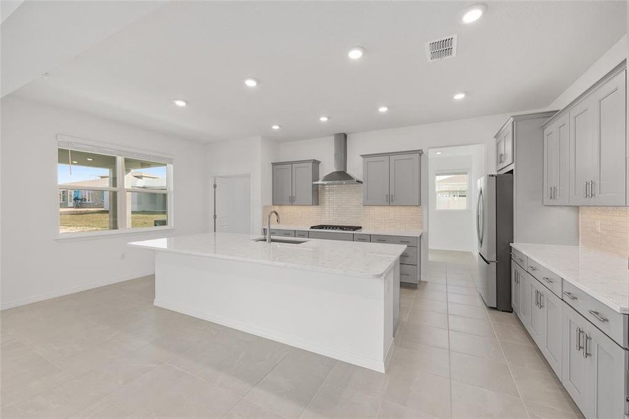 Furnished interior view inside a new home in Calesa Township, Ocala (Image 7).