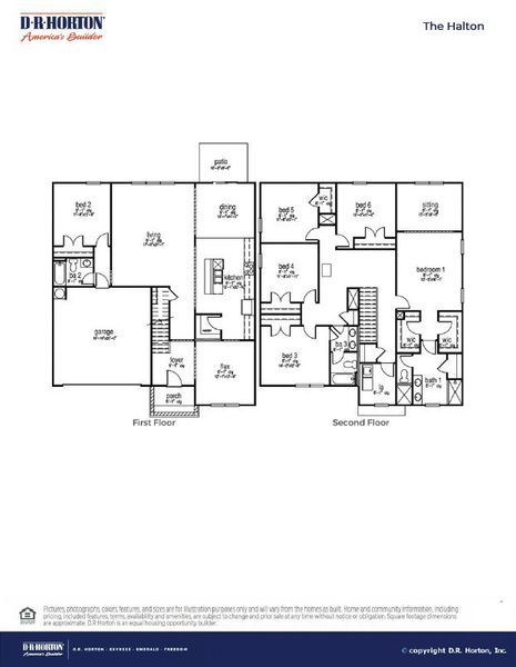 2D floor plan layout of this home in Sheep Island, Summerville, SC (Image 3).