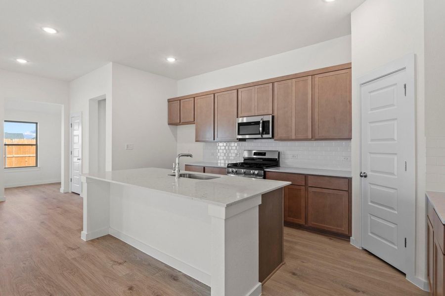 Furnished interior view inside a new home in Prairie Winds, Hutto (Image 8).