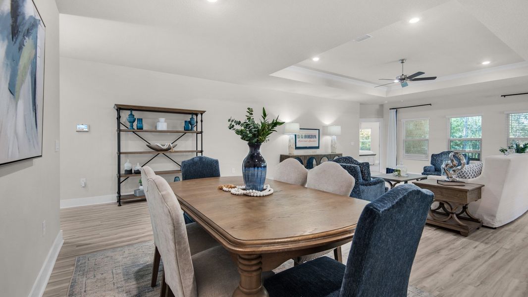 Furnished interior view inside a new home in Belhaven, Milton (Image 14).