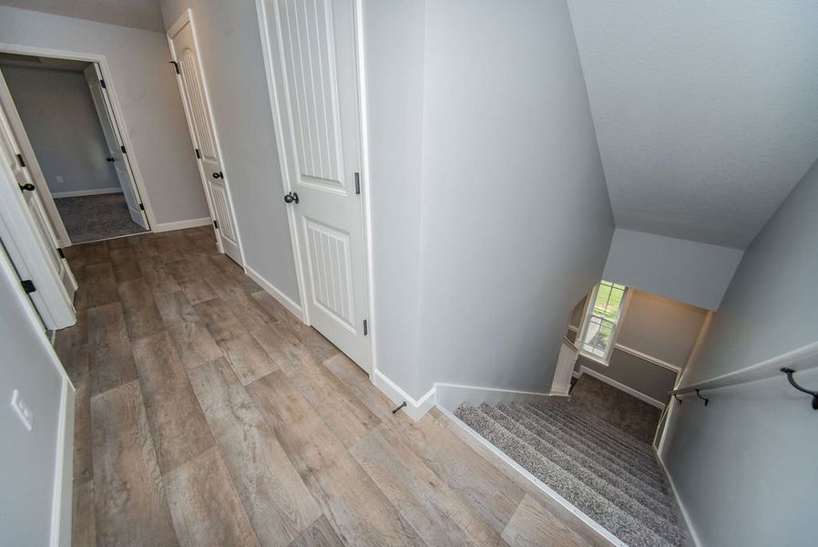 Representative unfurnished interior of a home built from the Heatherwood by Enchanted Homes in Arcadia Village, Spartanburg (Image 21).