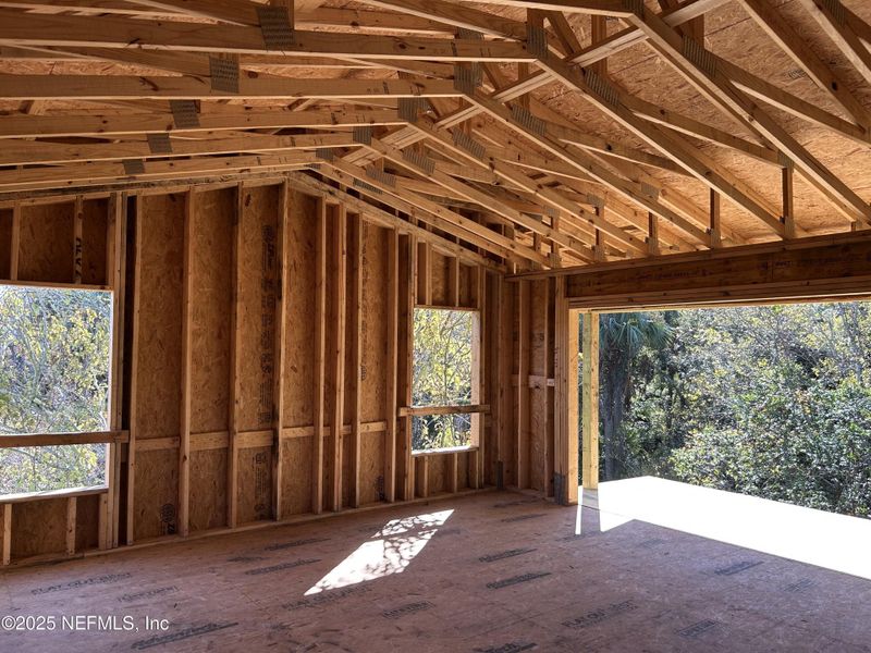 In-progress construction of a new home in , Atlantic Beach, FL (Image 7).