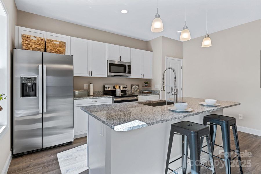 Furnished interior view inside a new home in , Asheville (Image 28). Furnished interior view inside a new home in , Asheville (Image 28).