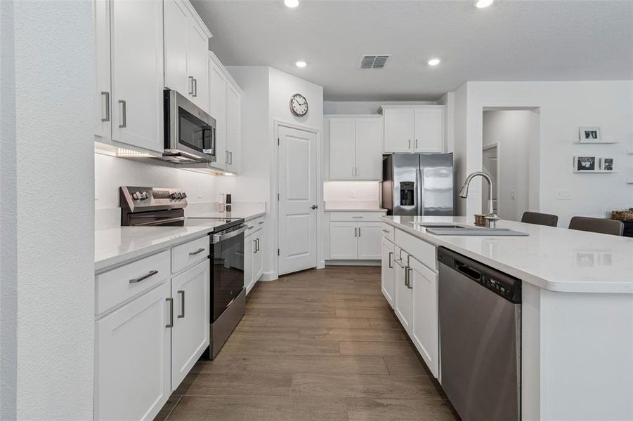 Furnished interior view inside a new home in Mirada Active Adult, San Antonio (Image 10).