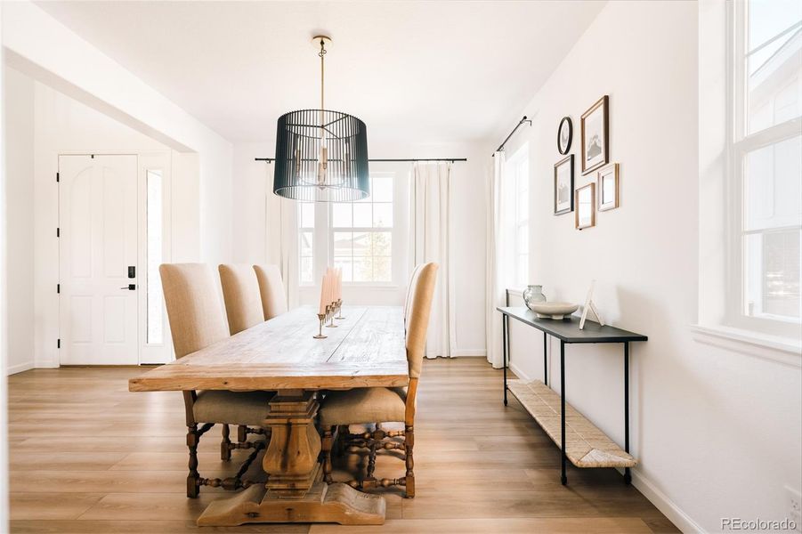 Furnished interior view inside a new home in , Aurora (Image 28). Furnished interior view inside a new home in , Aurora (Image 28).