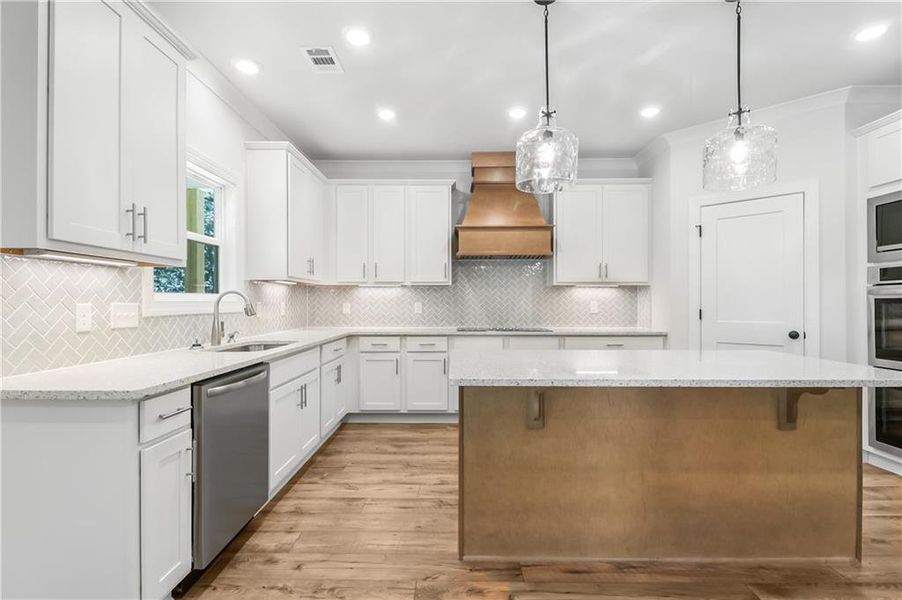 Furnished interior view inside a new home in , Loganville (Image 7).