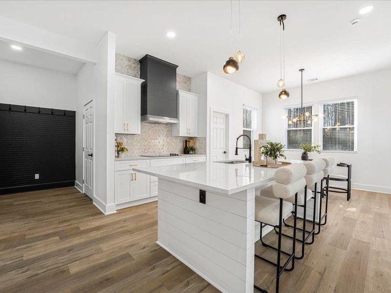 Furnished interior view inside a new home in , Dallas (Image 4).
