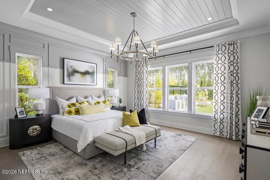 Furnished interior view inside a new home in , St. Augustine (Image 6).