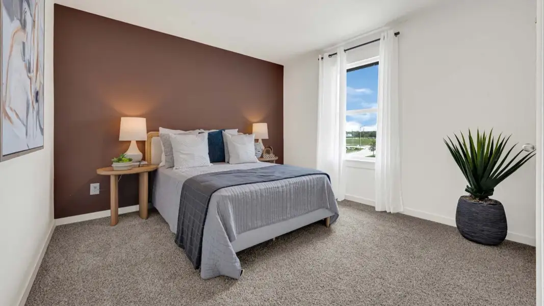 Furnished interior view inside a new home in Evergreen, Rosenberg (Image 16).