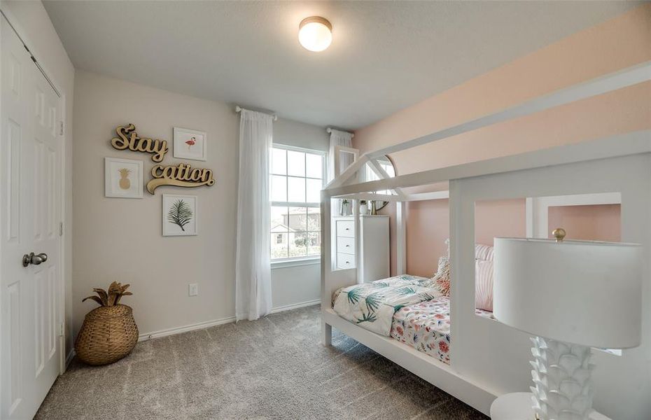 *Model Representation - Spacious secondary bedroom