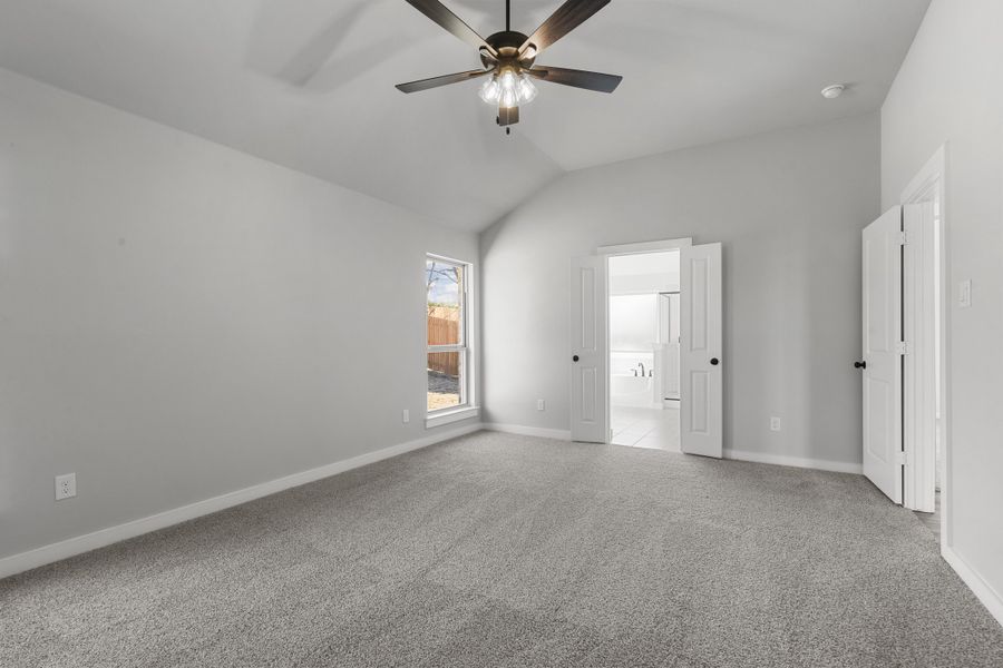 Representative unfurnished interior of a home built from the Sherwood by Cheldan Homes in Sunset Ridge, Keene (Image 60). Representative unfurnished interior of a home built from the Sherwood by Cheldan Homes in Sunset Ridge, Keene (Image 60).