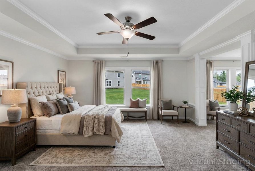 Furnished interior view inside a new home in Tillery Park, Grovetown (Image 15).