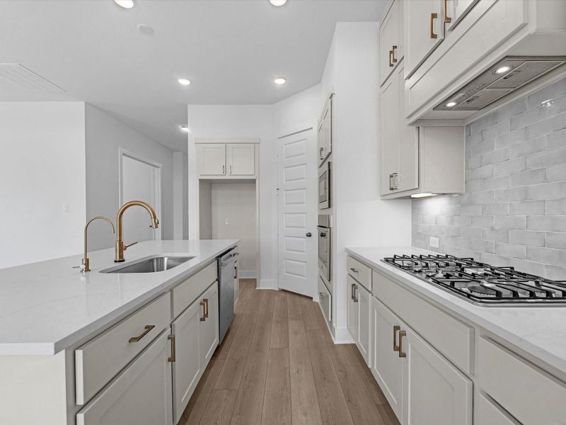 Furnished interior view inside a new home in Tompkins Reserve, Katy (Image 5).