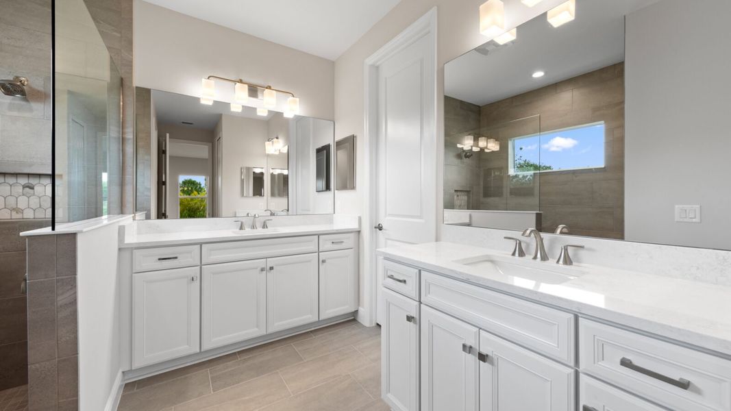 Furnished interior view inside a new home in Verandah, Fort Myers (Image 9).