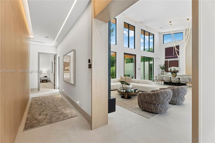 Furnished interior view inside a new home in , Pinecrest (Image 72).