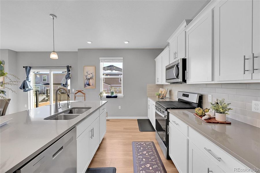 Furnished interior view inside a new home in , Parker (Image 17). Furnished interior view inside a new home in , Parker (Image 17).