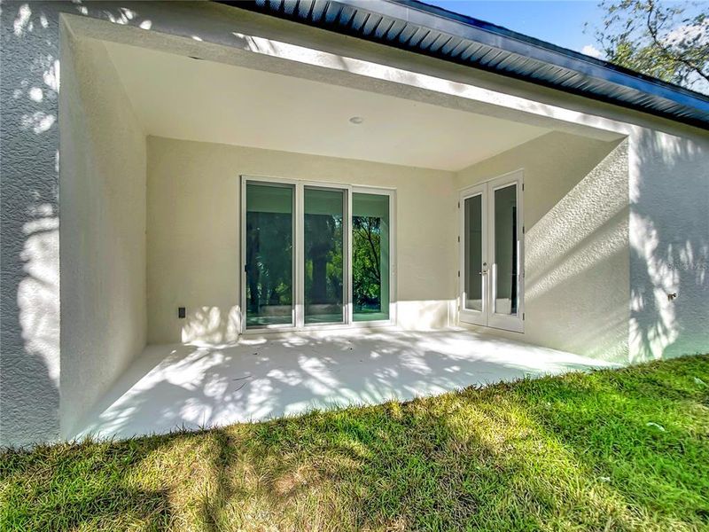 Exterior details and patio area of a home in , North Port (Image 3). Exterior details and patio area of a home in , North Port (Image 3).