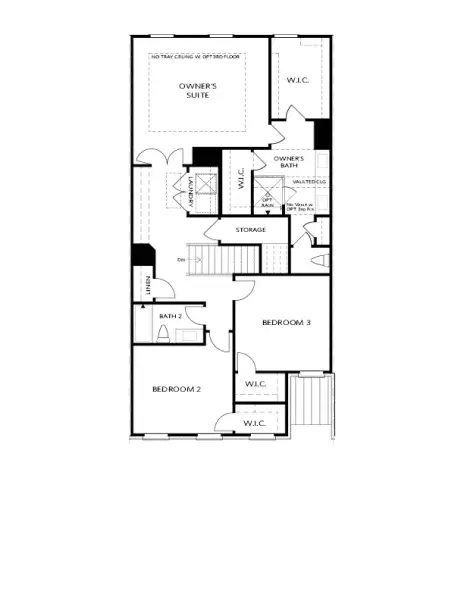 Second Floor - Owner's Rear Second Floor - Owner's Rear