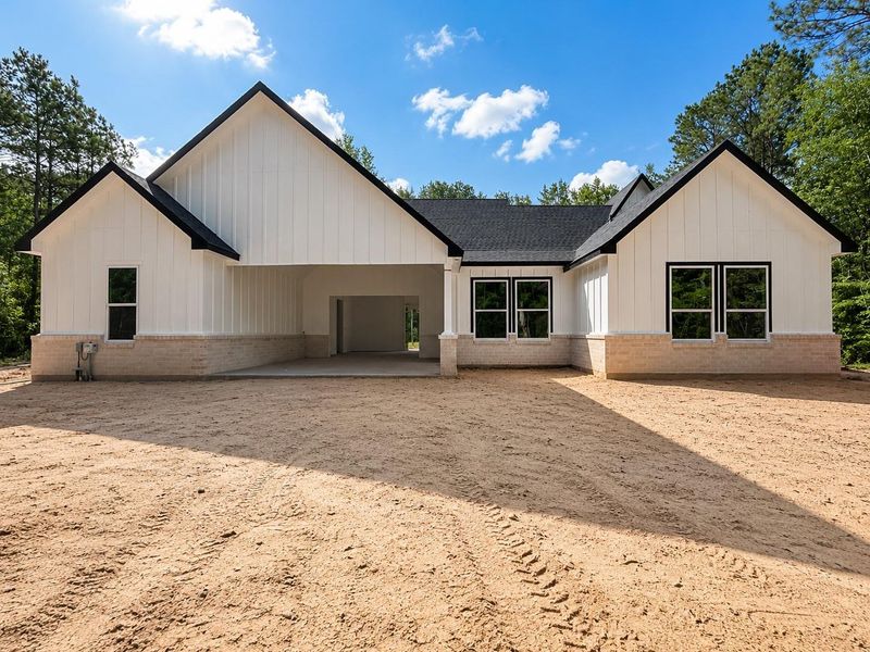 Exterior details and patio area of a home in , Waller (Image 3). Exterior details and patio area of a home in , Waller (Image 3).