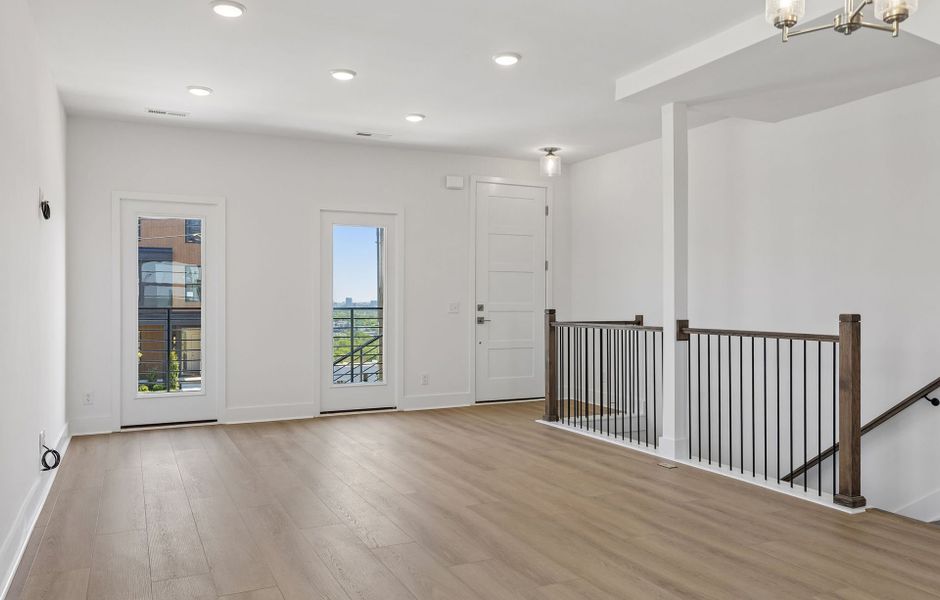 Spacious, unfurnished interior of a new home in Skyline, Nashville (Image 20). Spacious, unfurnished interior of a new home in Skyline, Nashville (Image 20).