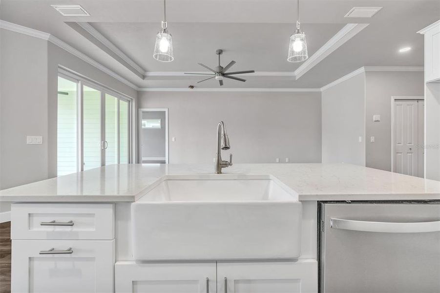 Furnished interior view inside a new home in Grand Oaks, Gainesville (Image 16).