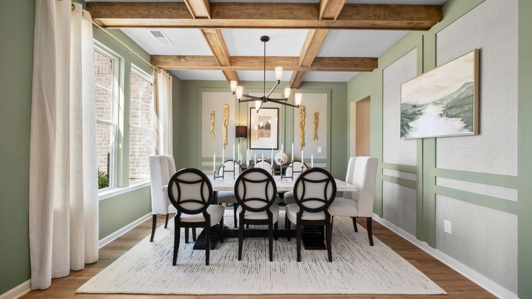 Representative furnished interior of a home built from the Clarity by DRB Homes in Northcroft, Loganville (Image 6).
