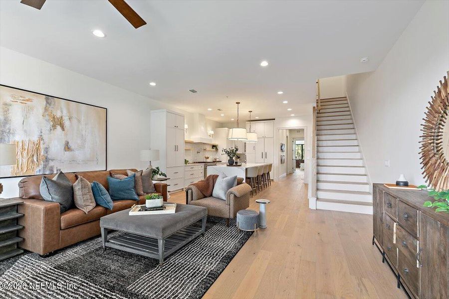 Furnished interior view inside a new home in , Jacksonville Beach (Image 16).