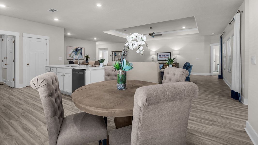 Furnished interior view inside a new home in Belhaven, Milton (Image 26).