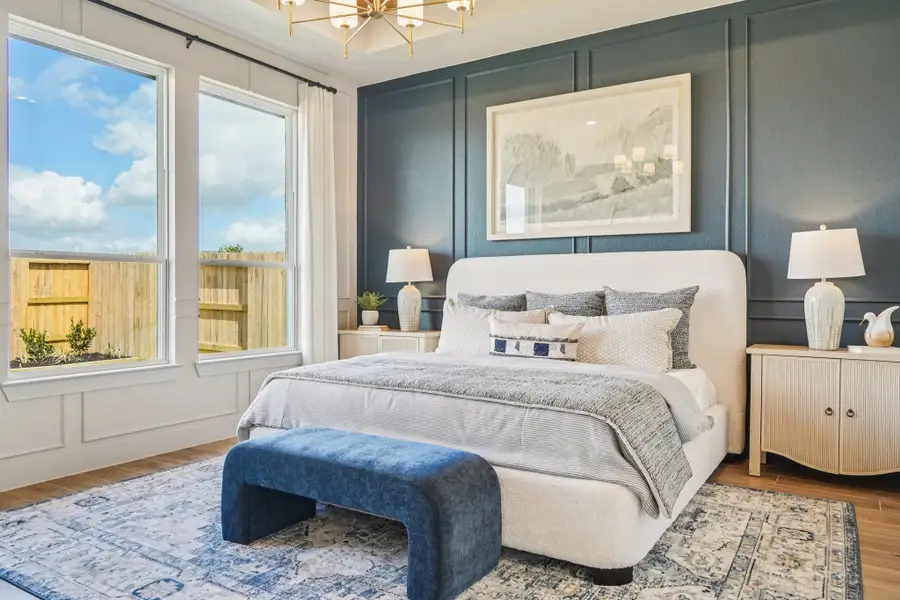 Furnished interior view inside a new home in Wildrye, Waller (Image 44).