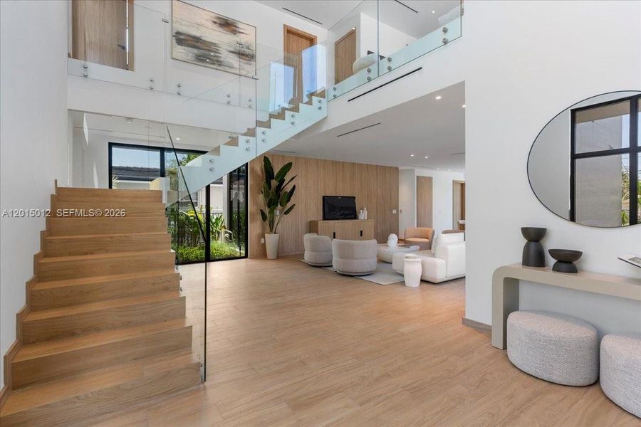 Furnished interior view inside a new home in , Miami (Image 24).