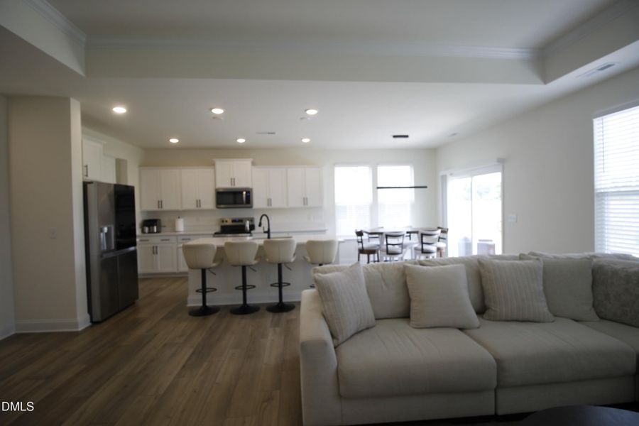 Open concept LR Dining and ISland KeyToL