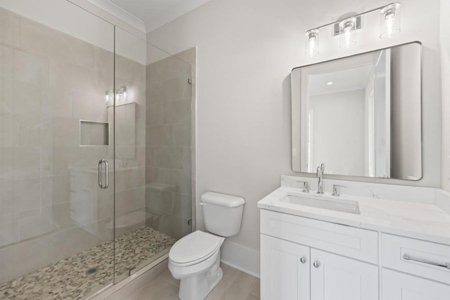 Furnished interior view inside a new home in , Buckhead (Image 8).