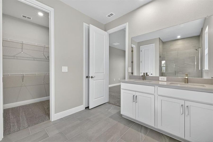 Furnished interior view inside a new home in Wellen Park, Venice (Image 8).