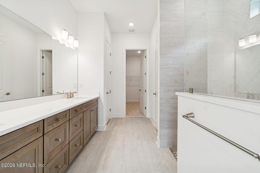 Furnished interior view inside a new home in Reflections 50' Front Load, Ponte Vedra (Image 12).