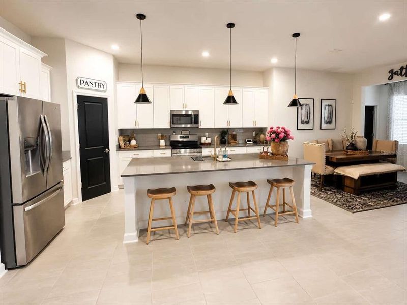 Furnished interior view inside a new home in Providence, Davenport (Image 8).