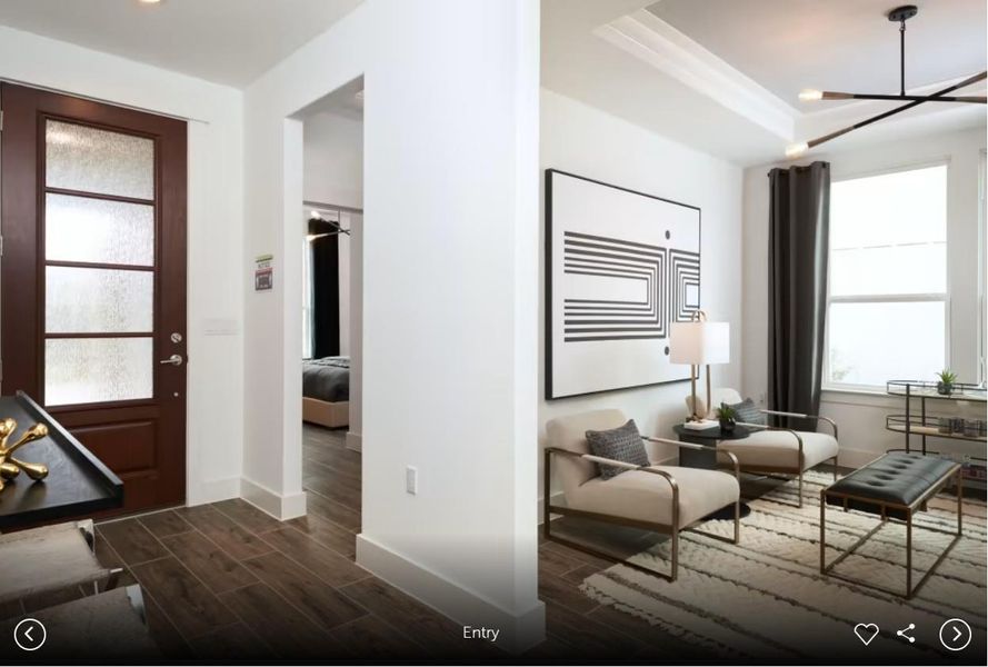 Interior photos- Photo of Del Webb model home with same floor plan, not of actual home listed.