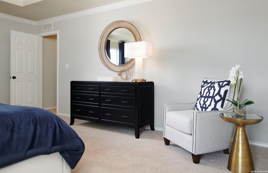 Furnished interior view inside a new home in Davis Ranch, San Antonio (Image 16).