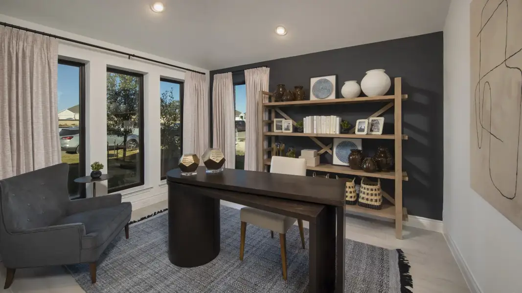 Furnished interior view inside a new home in Mayfair, New Braunfels (Image 17). Furnished interior view inside a new home in Mayfair, New Braunfels (Image 17).