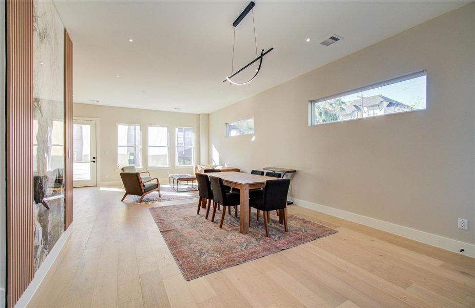 Furnished interior view inside a new home in , Houston (Image 30).