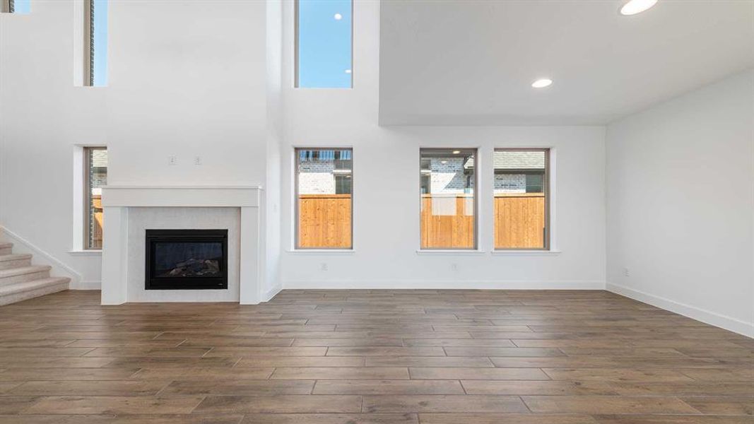 Spacious, unfurnished interior of a new home in The Heights At Uptown Celina 45', Celina (Image 21). Spacious, unfurnished interior of a new home in The Heights At Uptown Celina 45', Celina (Image 21).