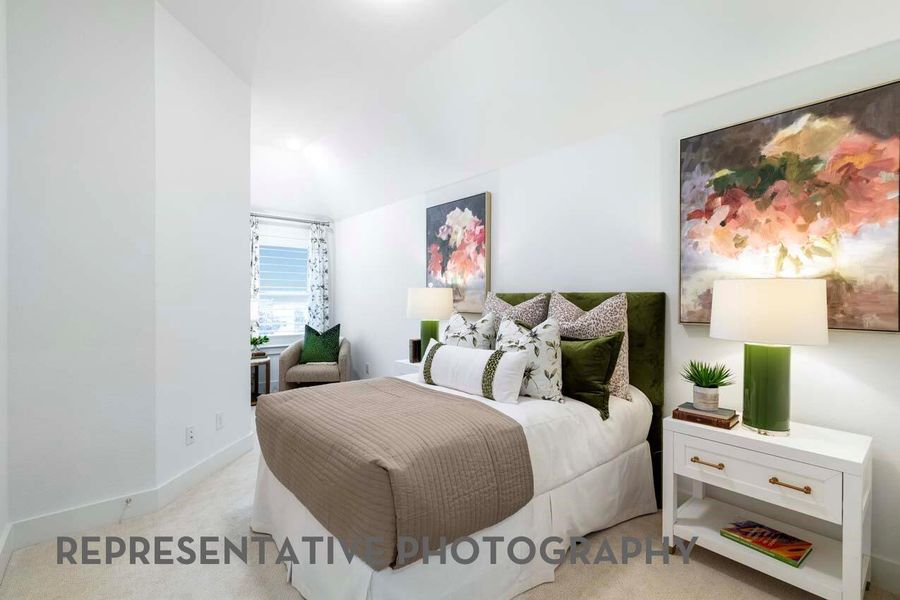 Furnished interior view inside a new home in Woodforest Townhomes, Montgomery (Image 37). Furnished interior view inside a new home in Woodforest Townhomes, Montgomery (Image 37).