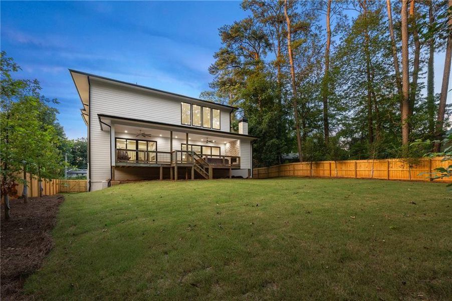 Exterior details and patio area of a home in , Sandy Springs (Image 26).